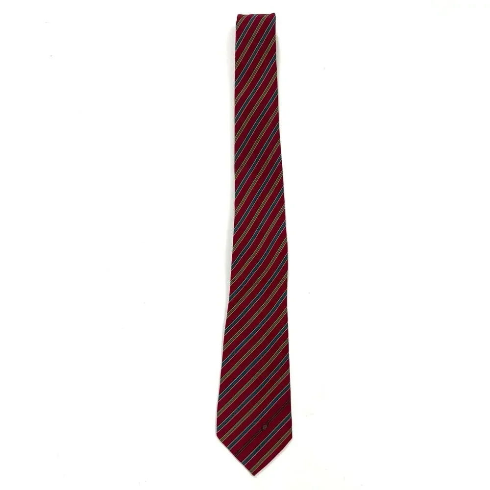 Vintage Gucci Silk Tie in Stripe